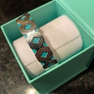 Les Georgettes by Altesse silver customizable jewelry in leather bracelet